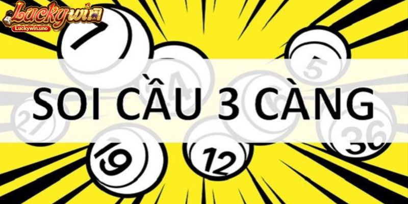 Soi Cầu 3 Càng Luckywin